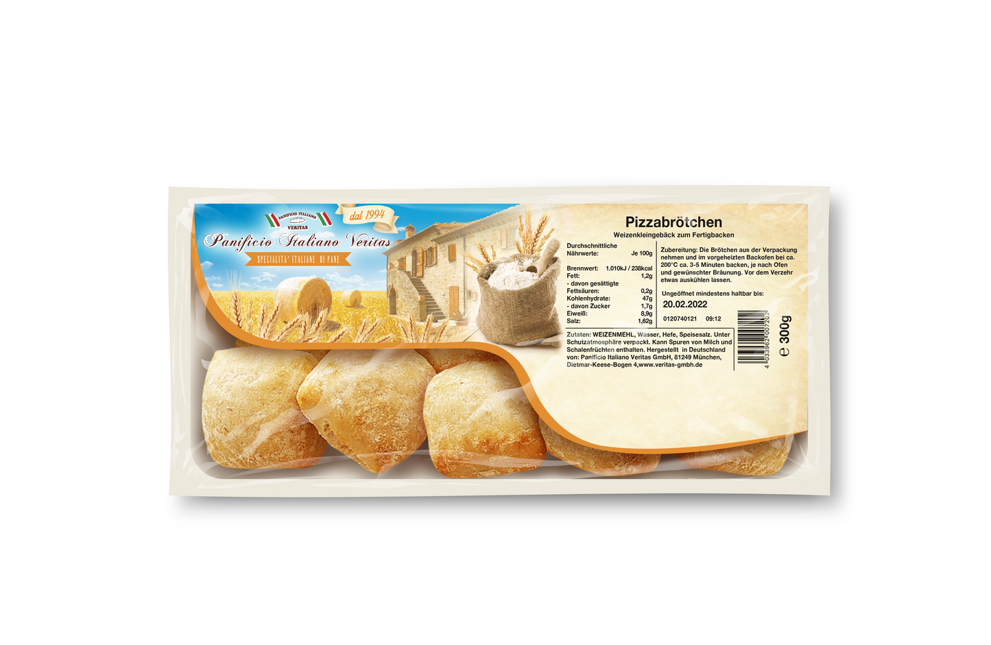 Pizzabrötchen 300g - 9er Pack