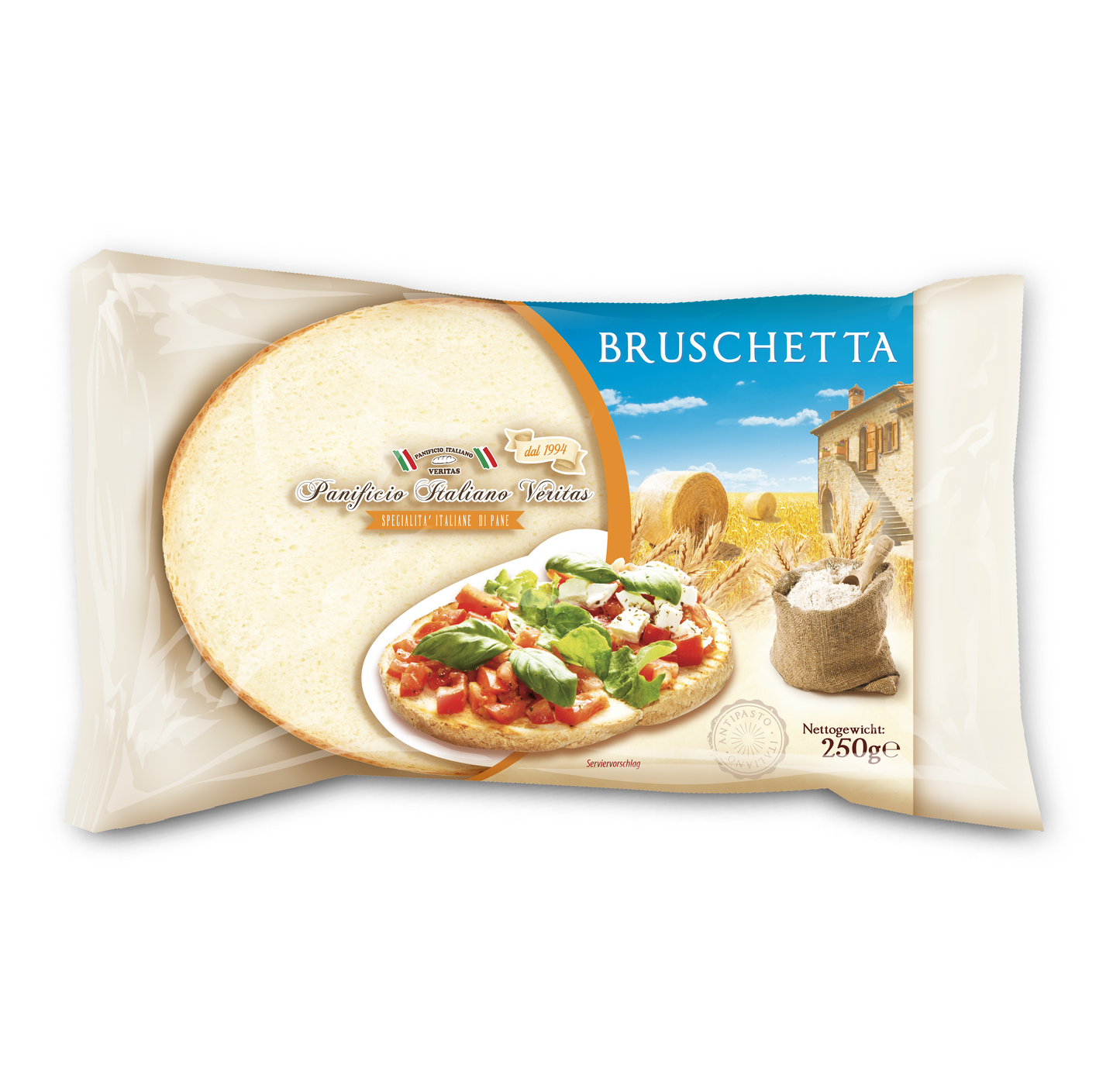 Bruschetta klein 250g - 9er Pack