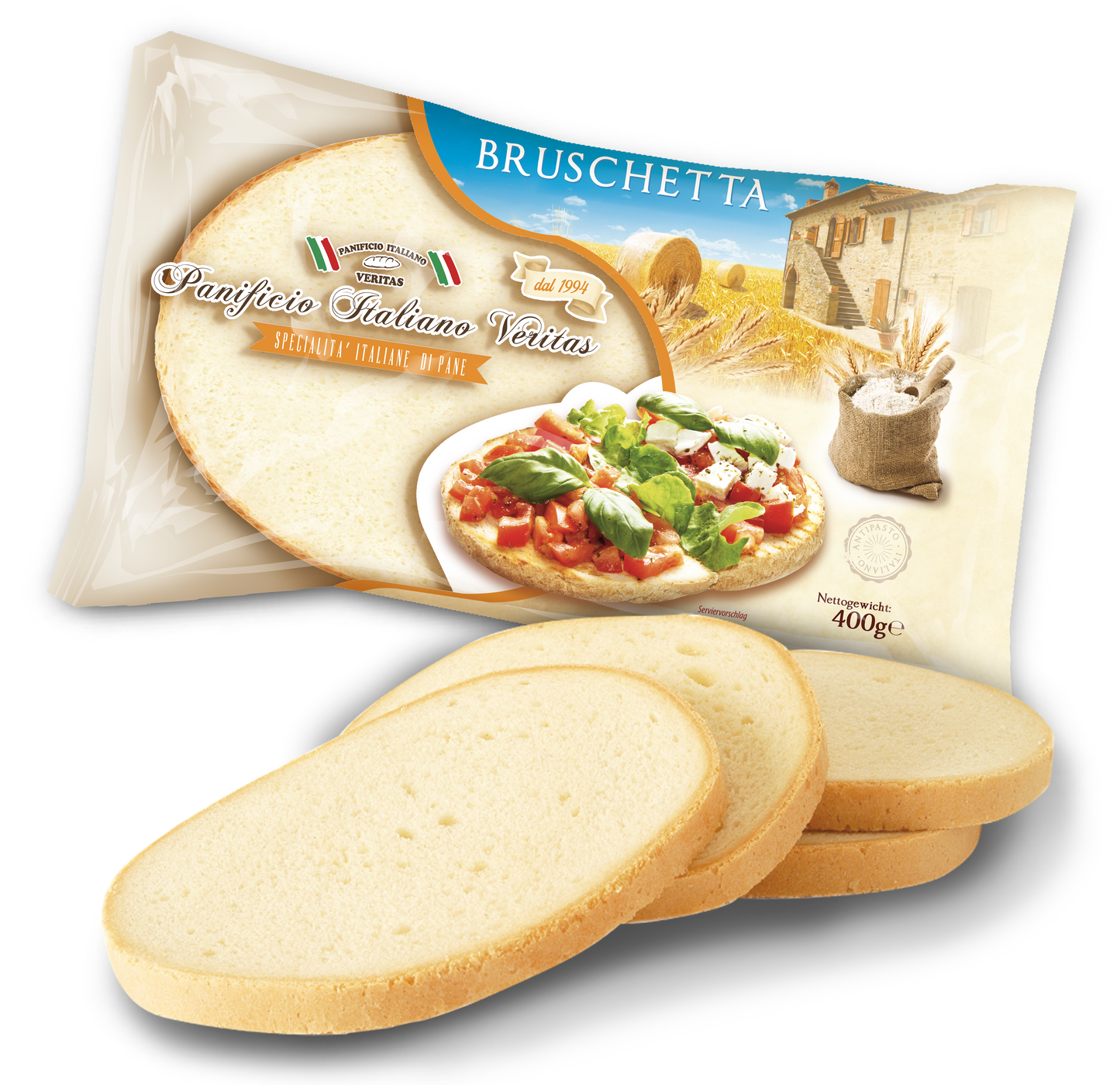 Bruschetta groß 400g - 6er Pack