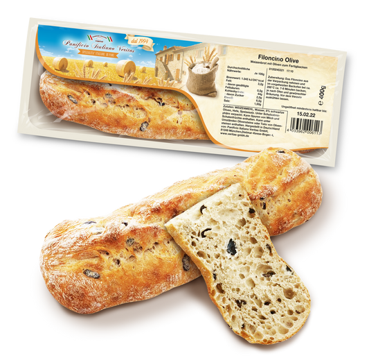 Filoncino Olive 400g - 6er Pack