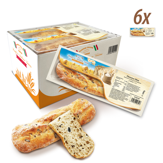 Filoncino Olive 400g - 6er Pack