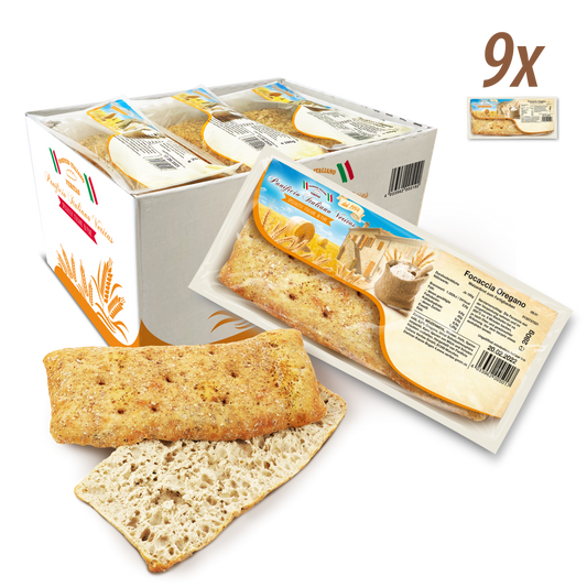 Focaccia Oregano 280g - 9er Pack