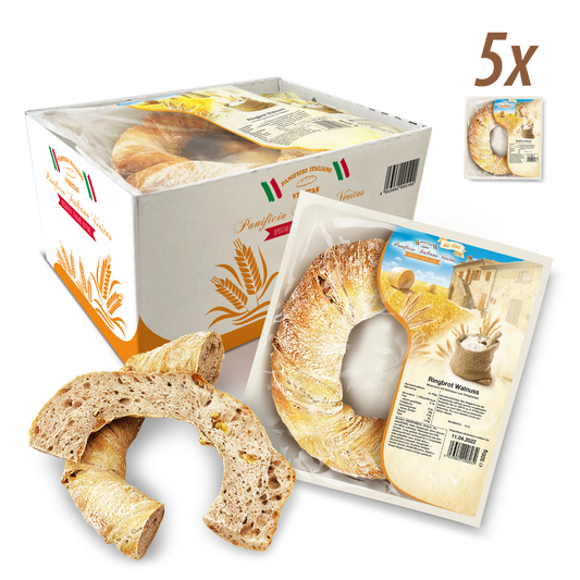 Ringbrot Walnuss 500g - 5er Pack