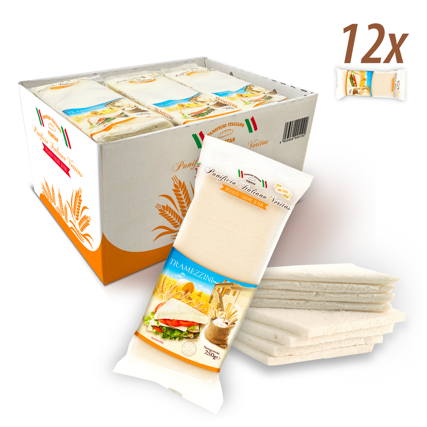 Tramezzini 250g - 12er Pack