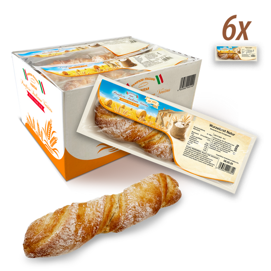 Wurzelbrot Natur 350g - 6er Pack